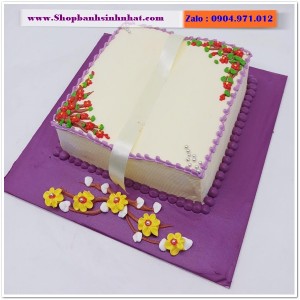 Bánh Sinh Nhật Cuốn Sách - RT01